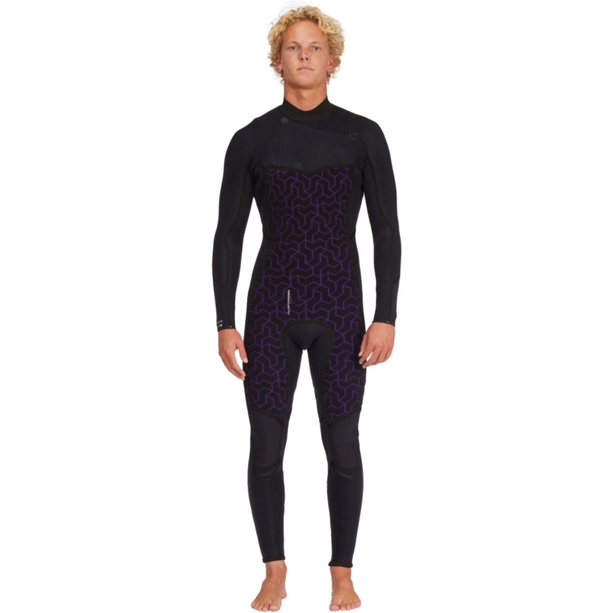 2026 Billabong Mens Absolute Natural 3/2mm Chest Zip Wetsuit 24AW191506 - Alloy